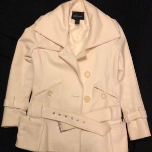 Moda International (Victoria’s Secret) Wool Blend Belted Coat